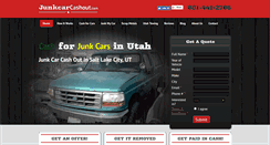 Desktop Screenshot of junkcarcashout.com